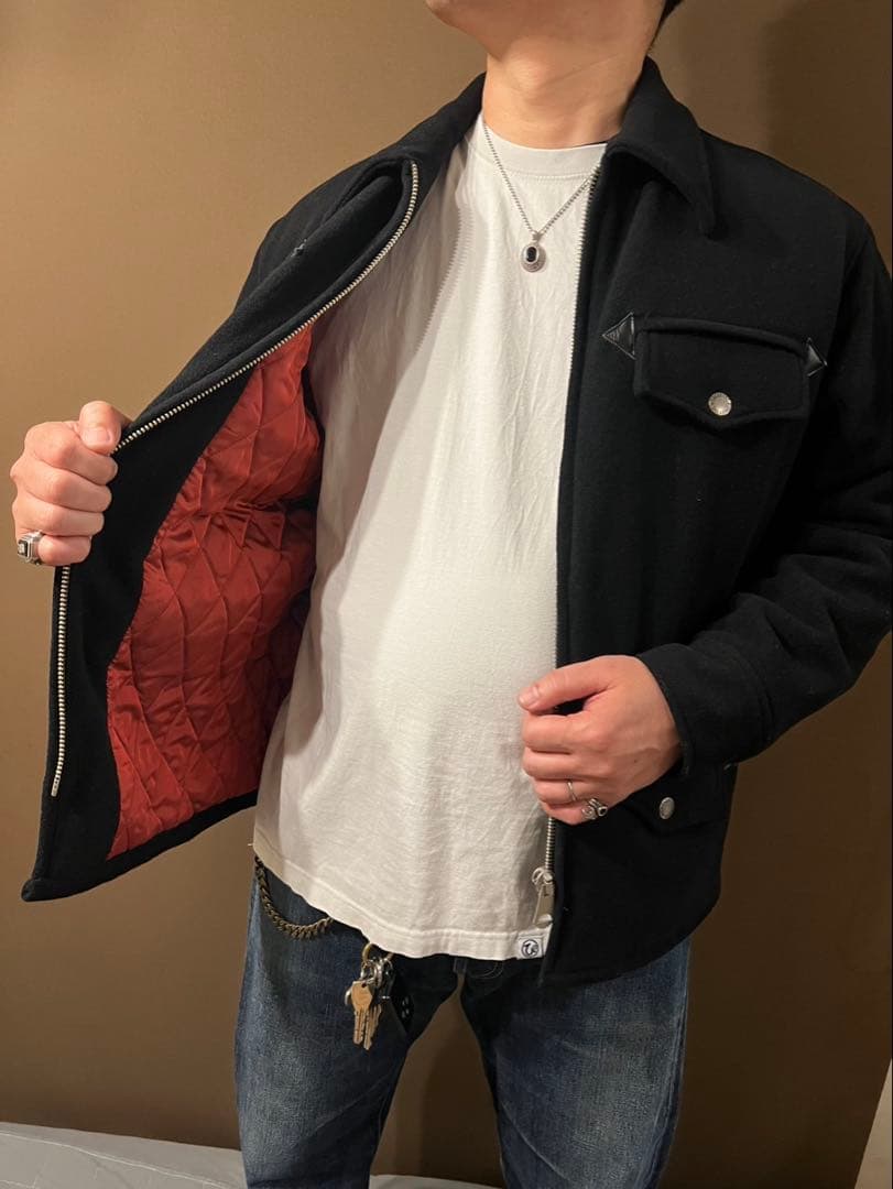 CALEE キャリー メルトンジャケット ジャケット Lサイズ