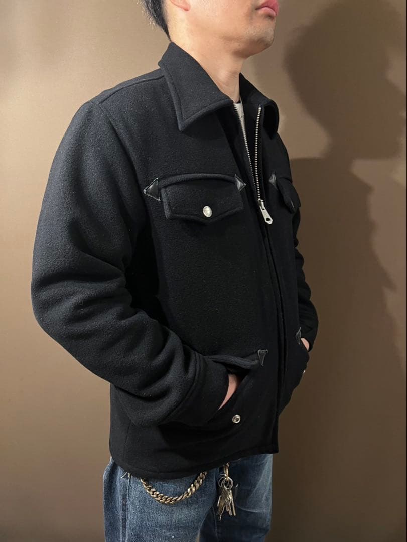 CALEE キャリー メルトンジャケット ジャケット Lサイズ