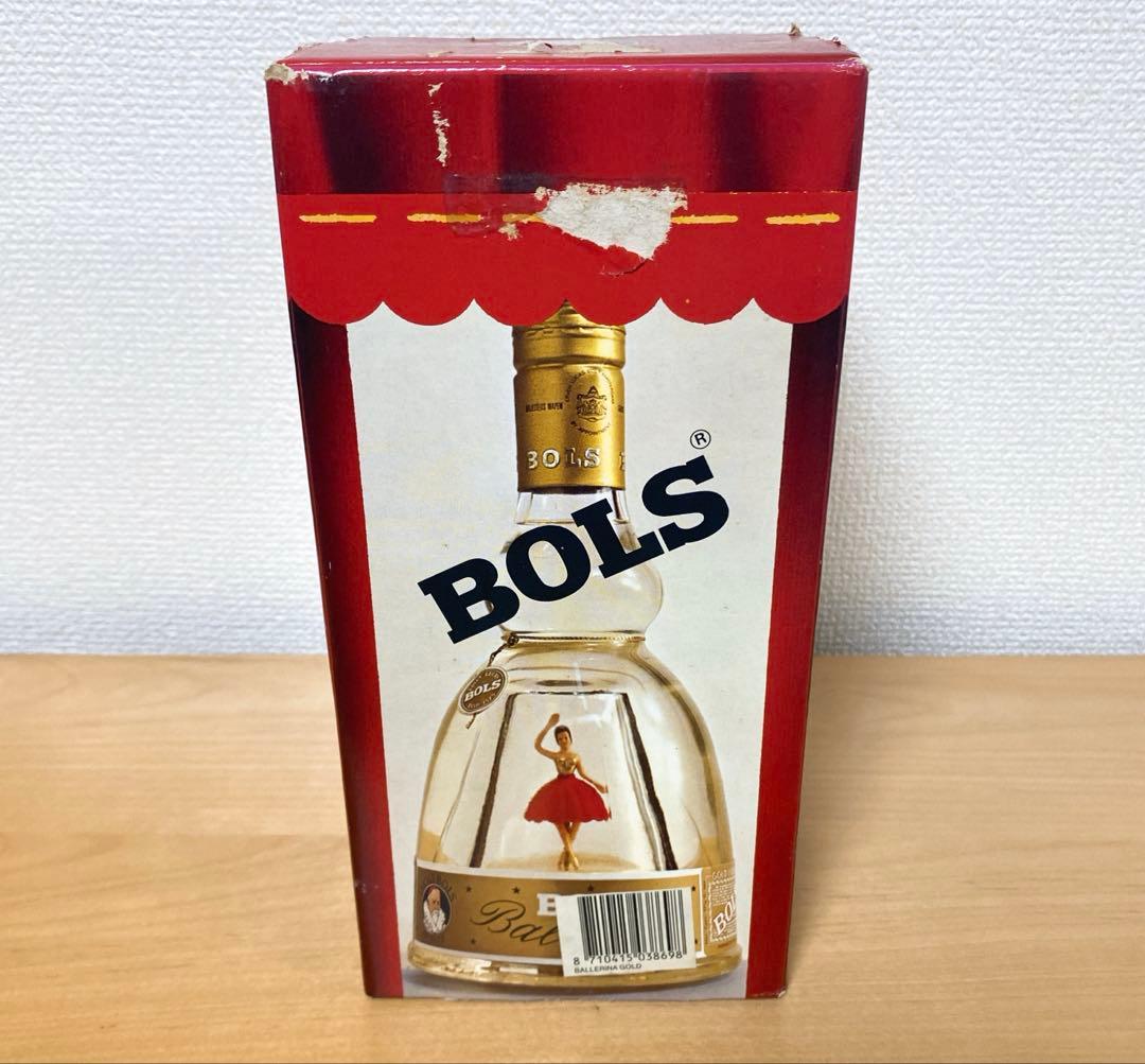 ①【希少】BOLS バレリーナ リキュール 未開栓 オルゴール動作確認 箱あり