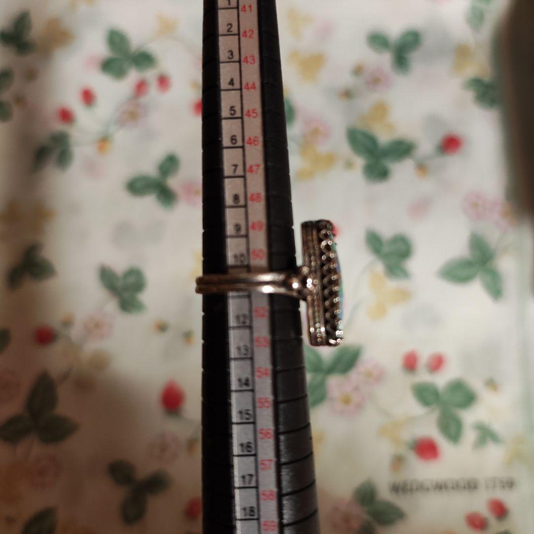 天然ボルダーオパールの指輪！