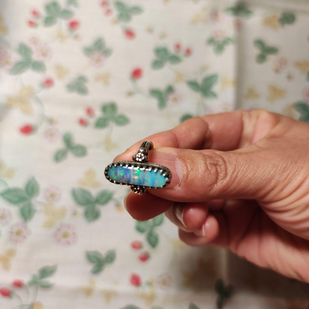天然ボルダーオパールの指輪！