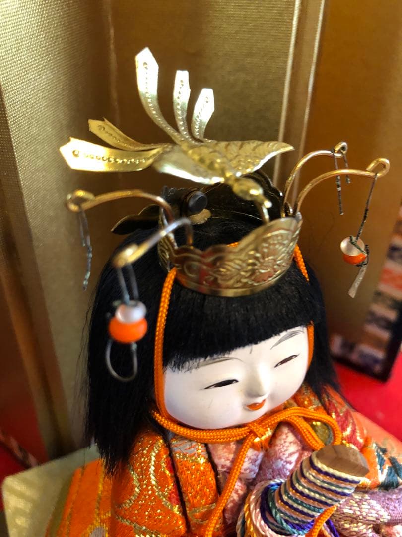 ★ブルートパーズ★　ひな人形　七段飾り　勇宝作