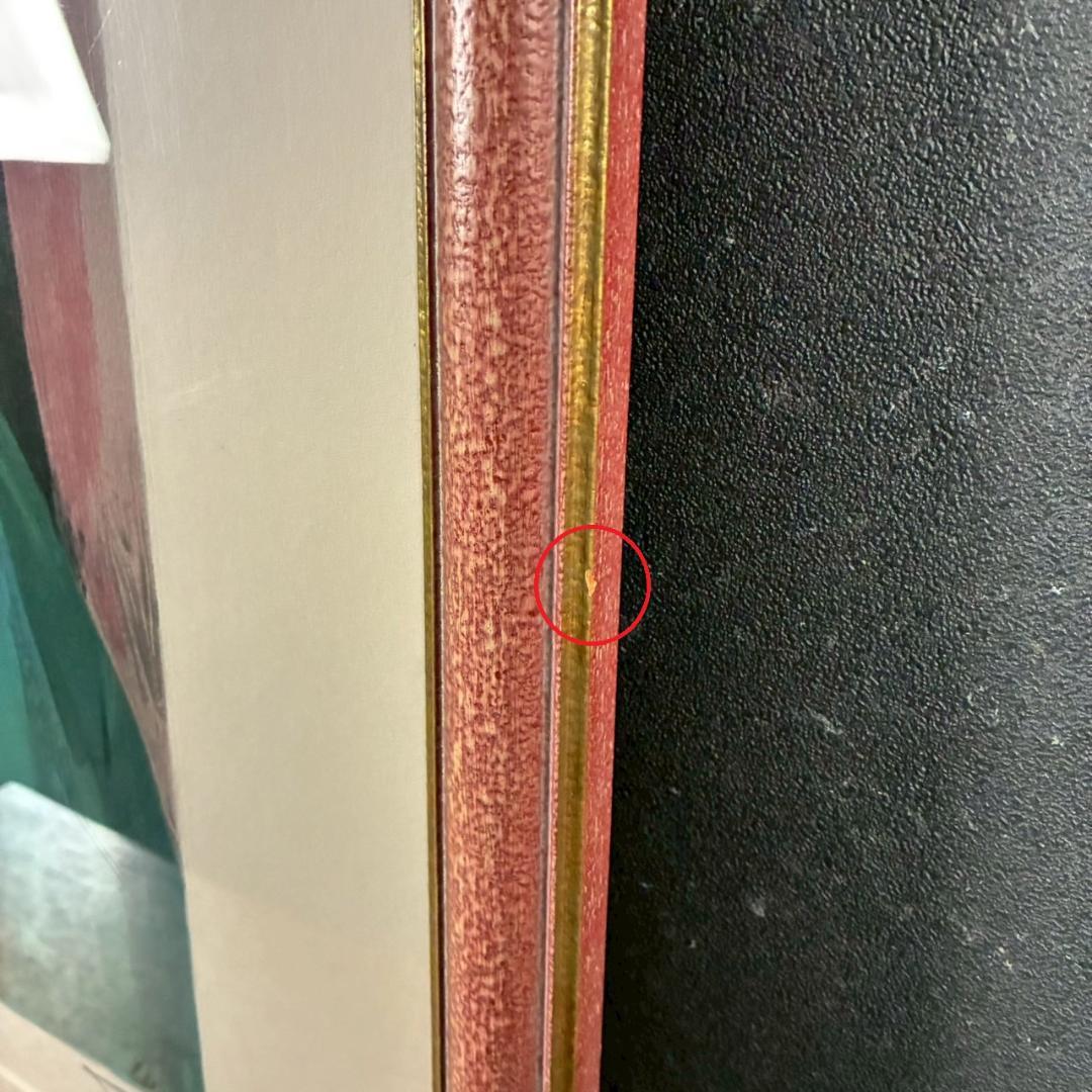 美品 マリー・ローランサン「夢想（二人の女）」リトグラフ 刷師サイン