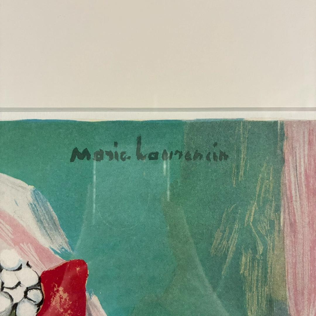 美品 マリー・ローランサン「夢想（二人の女）」リトグラフ 刷師サイン
