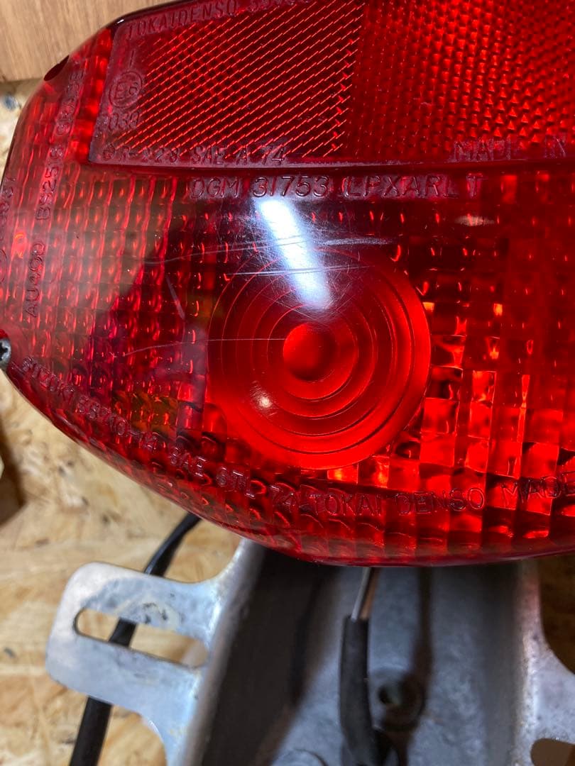 gs400lテールライトテールブラケットgs400 gsx400l