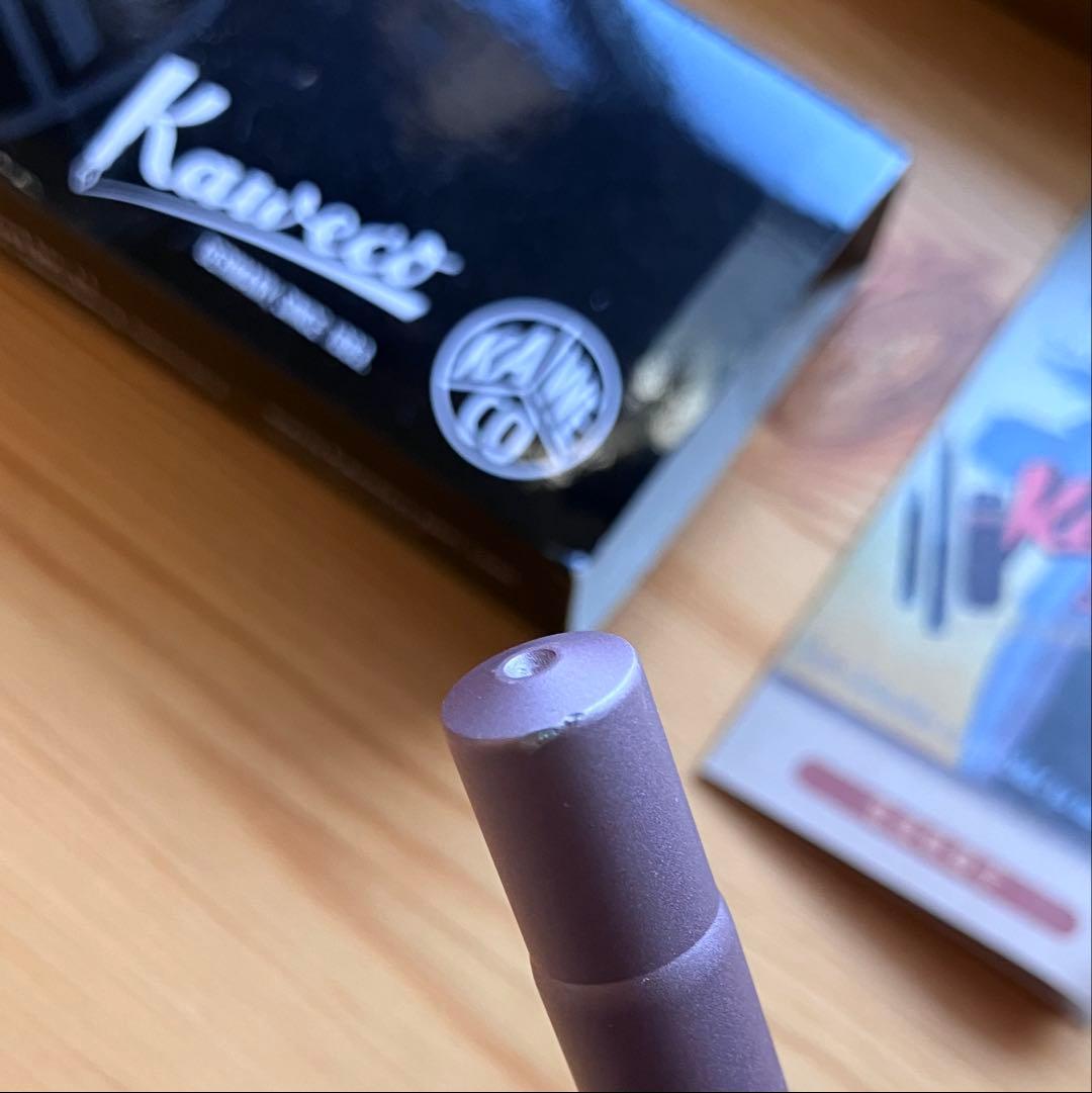 カヴェコ ALスポーツ万年筆 限定版ライラック、ファインニブ