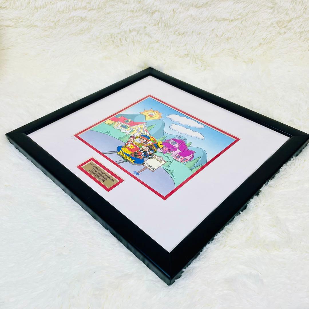 500個限定　カリフォルニアディズニー トゥーンタウン 5周年 ピンバッチ額