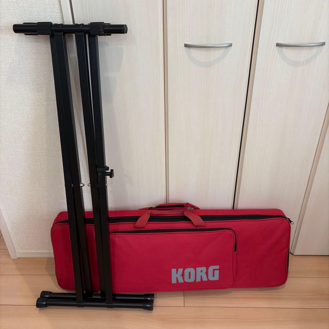 KORG スタンド付きシンセサイザー 61鍵 KORG シンセサイザー 61鍵 付属品付き 【公式通販】