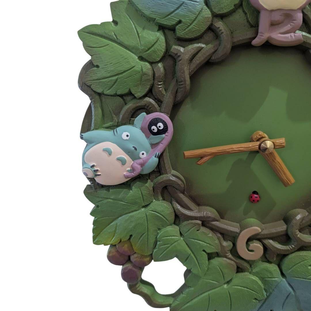 廃盤品レア✨稼働確認済み ジブリ となりのトトロ 振り子時計 4MP730-M