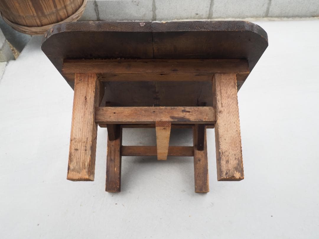 木製 テーブル 座卓 ローテーブル 子ども机 レトロ オールド感あり