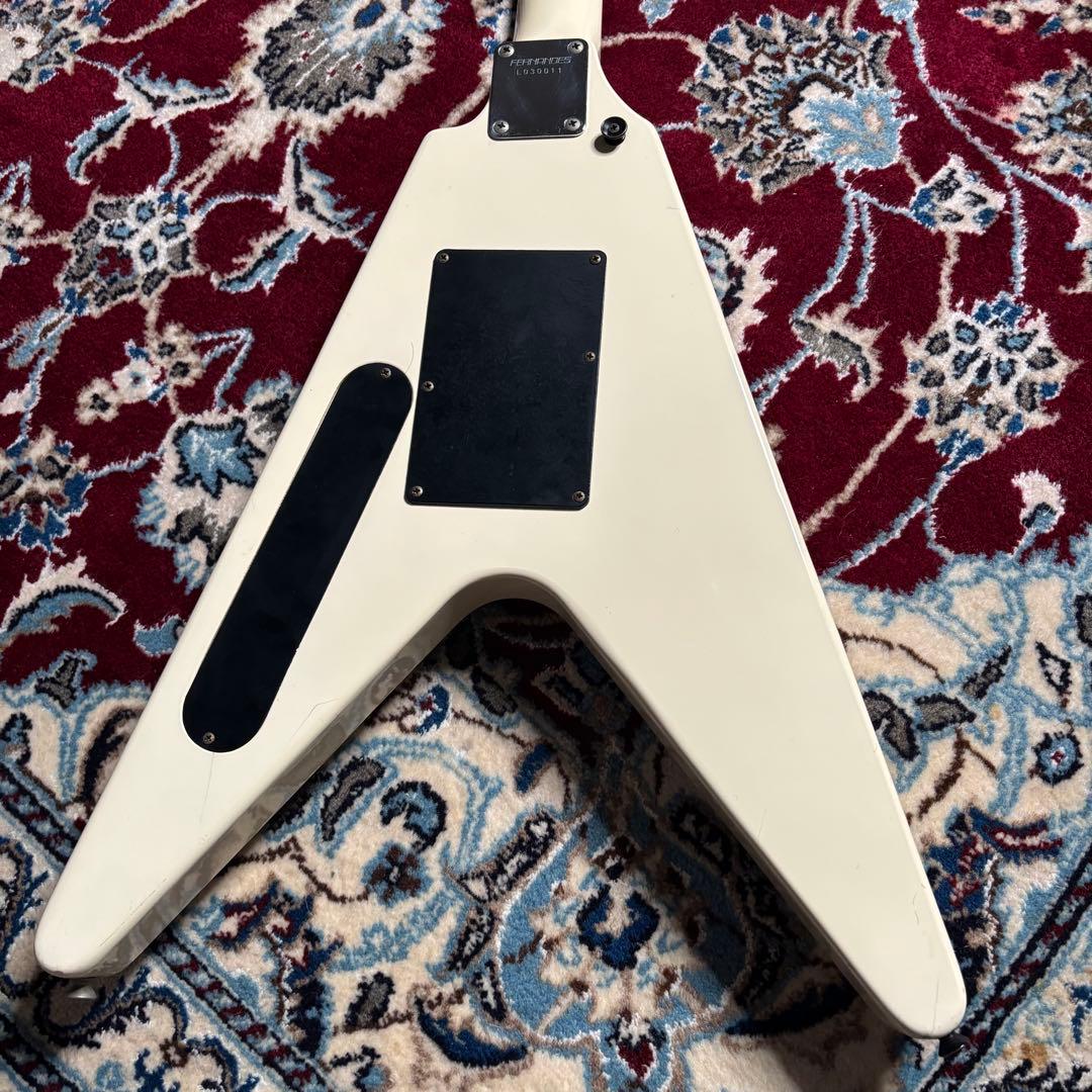 レア Fernandes BSV-70 フライングV ホワイト ヴィンテージ
