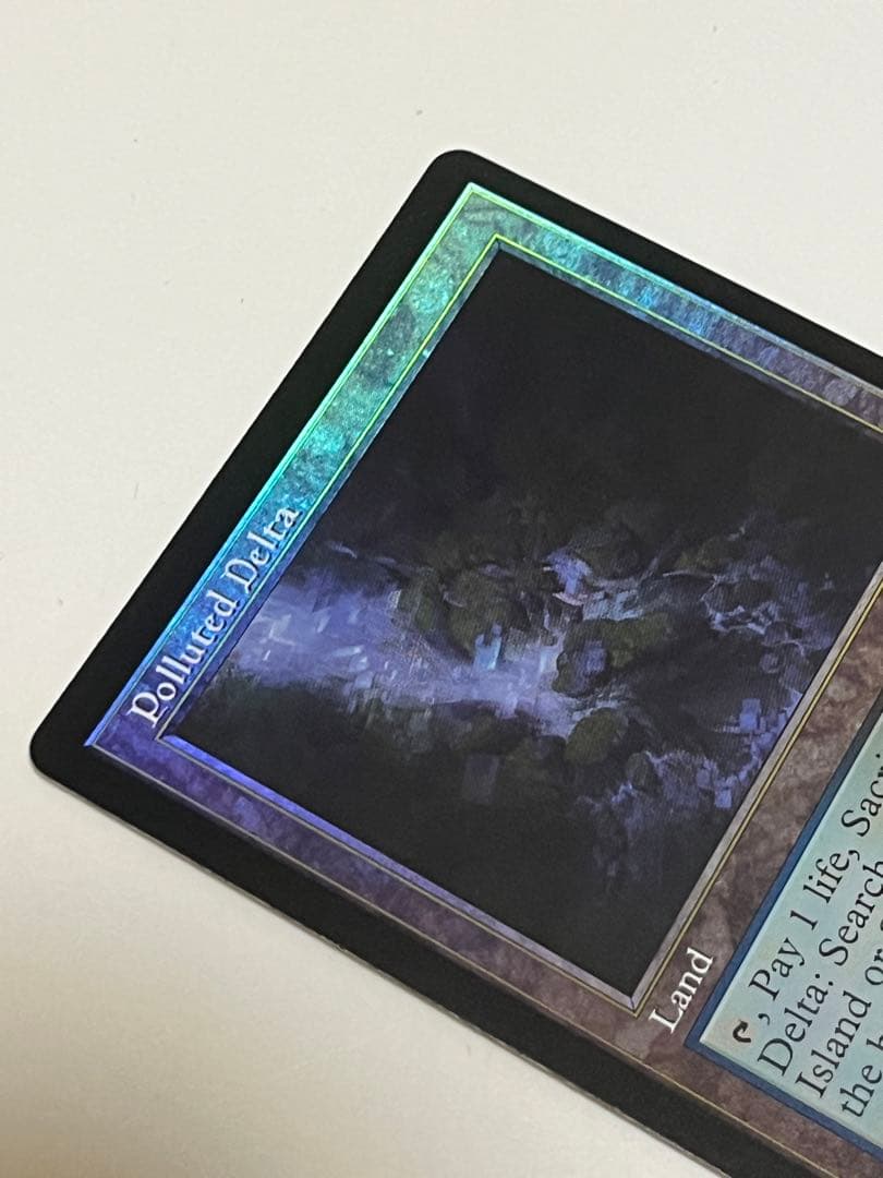 MTG 汚染された三角州旧枠FOIL 英語プレイブースター版プレブ版