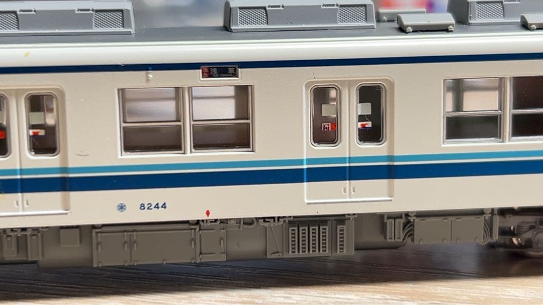 【中古】KATO 東武8000系 ディテールアップ加工済み６両