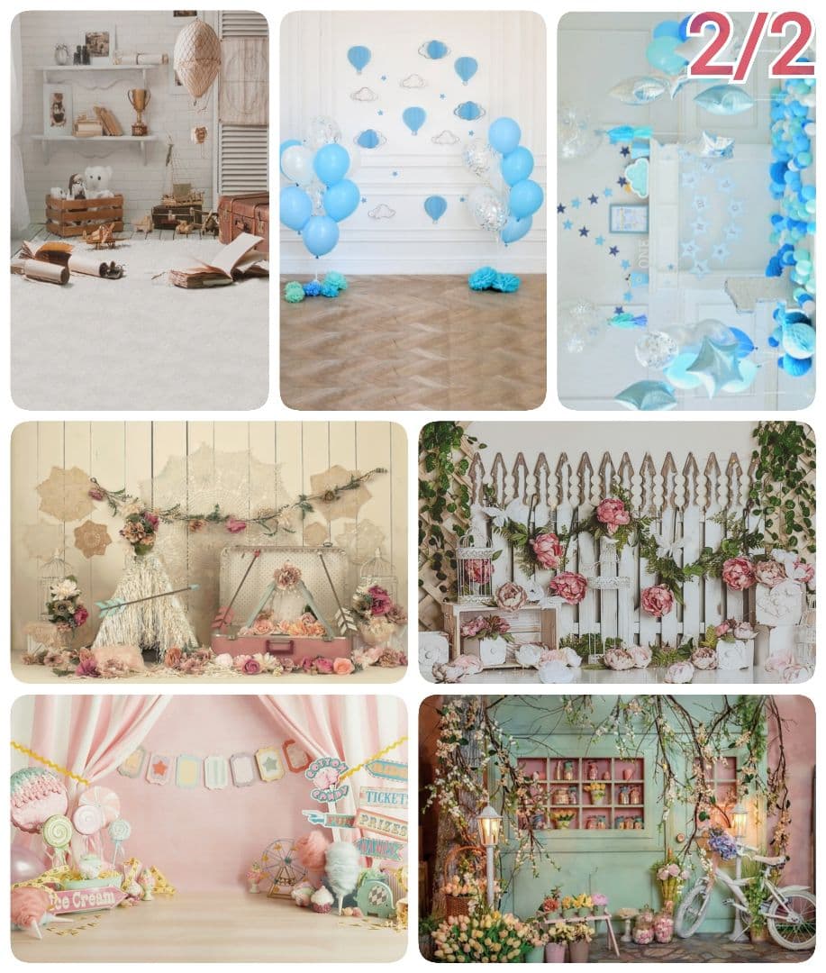 背景布×11+2枚 ペット撮影用フォトブース フェルトトリミング