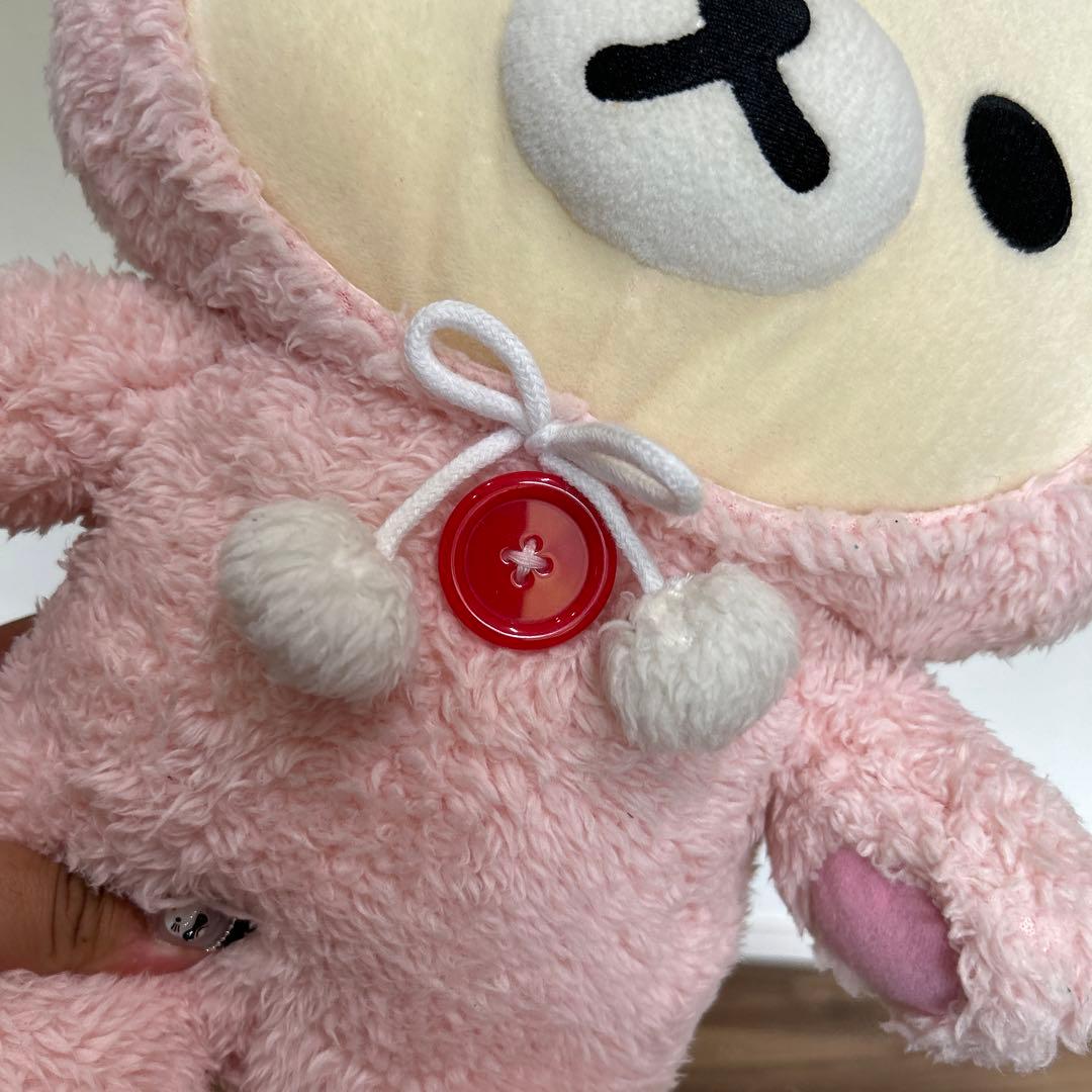 リラックマ コリラックマ あったかウサギぬいぐるみXL ピンク