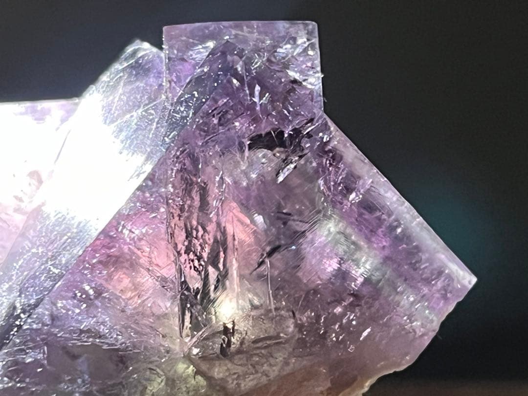 【標本no.01】フローライト Purple Rain Pocket UK