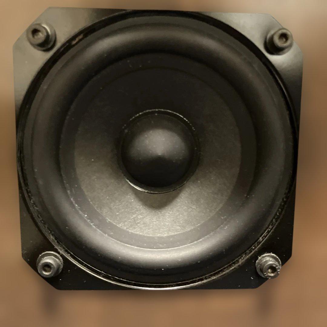 【新年特価】《完動品》木製スタック型スピーカー 2ウェイ2スピーカー