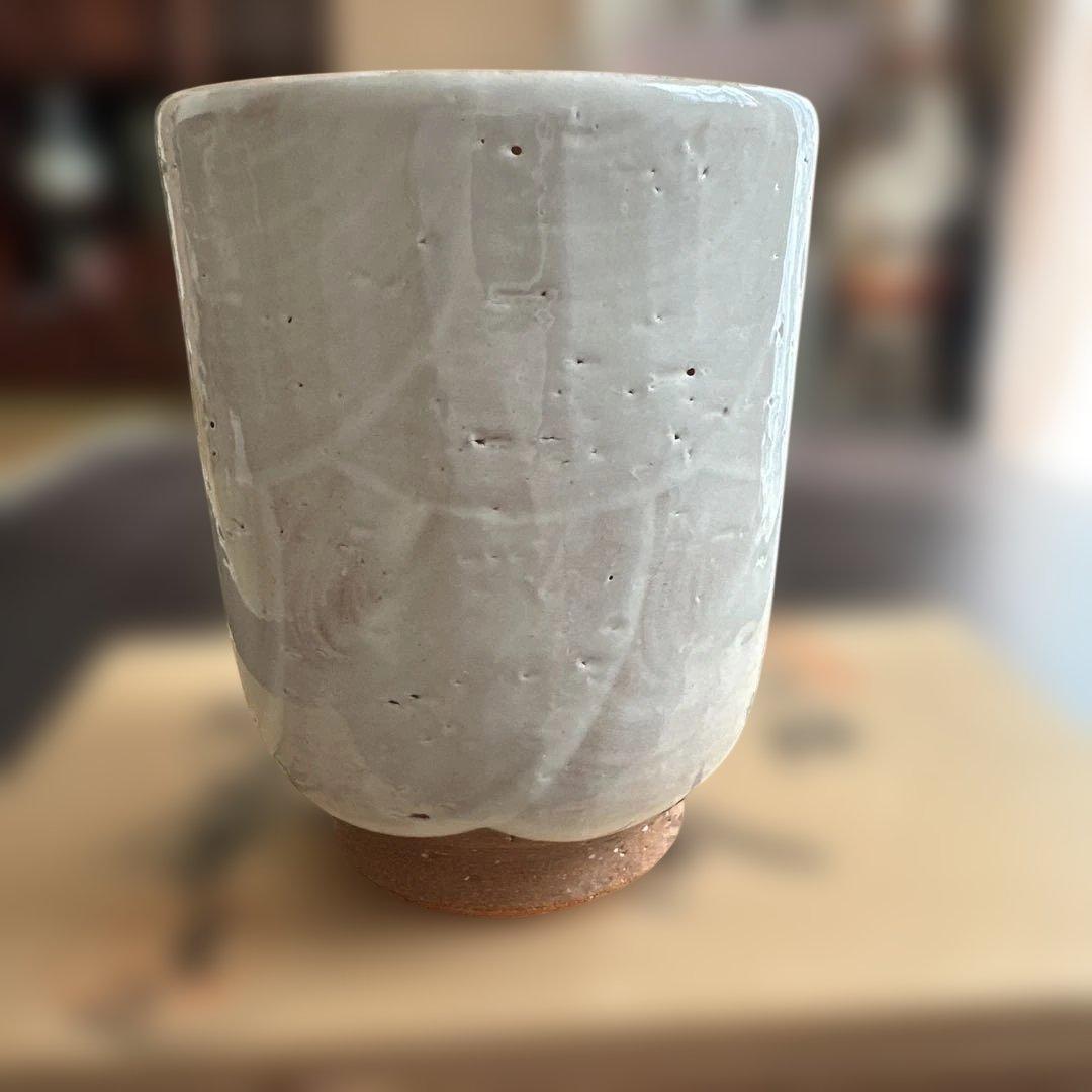 京焼 陶葊 土渕陶葊 夫婦湯呑み 紅白梅