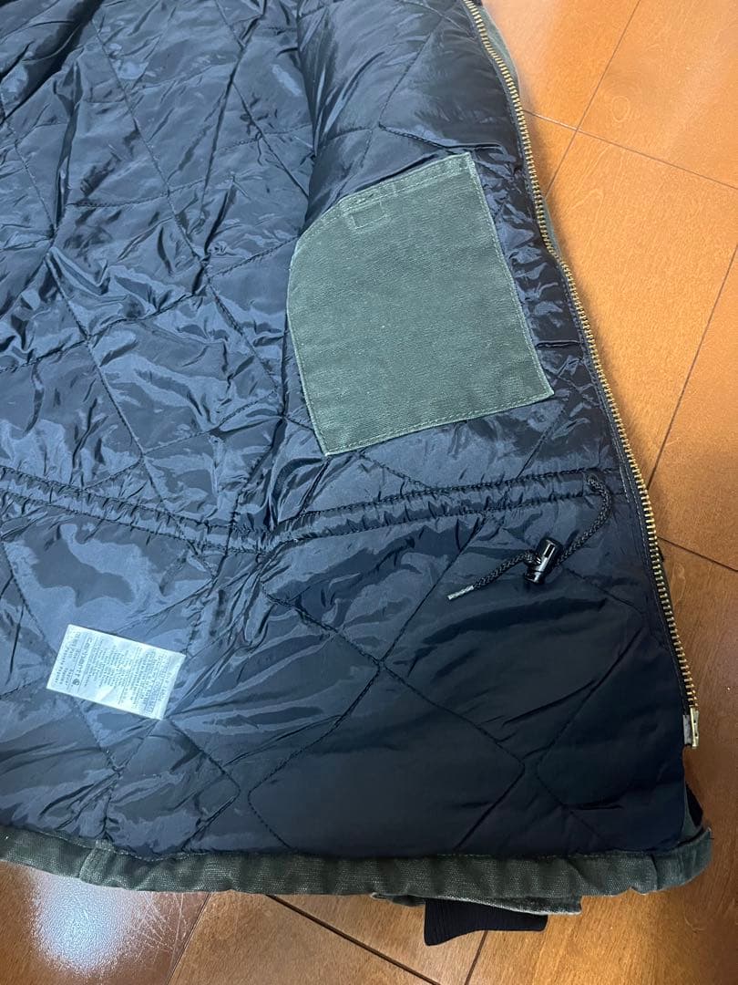 希少 SサイズCarhartt トラディショナルコート モスグリーン
