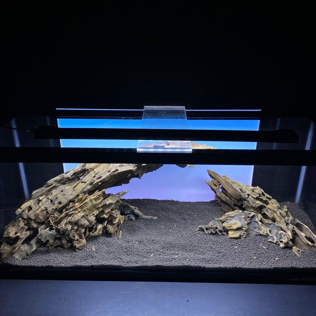 MMW-6429 マシンガンウッドレイアウトセット 90cm水槽用 流木 - メルカリ