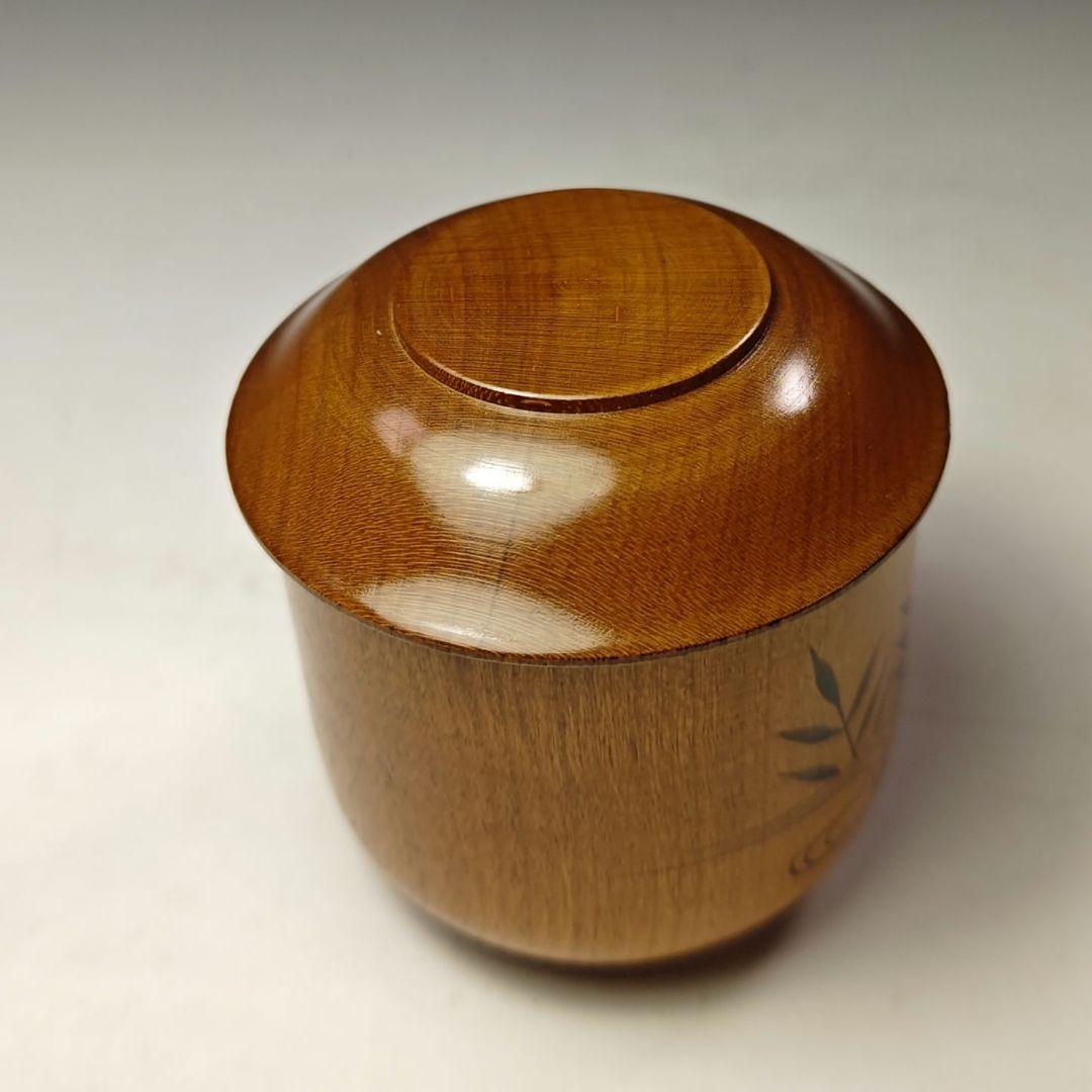 イ687棗『高橋正良作』 『淡々斎好苫屋棗共箱』茶道具漆塗