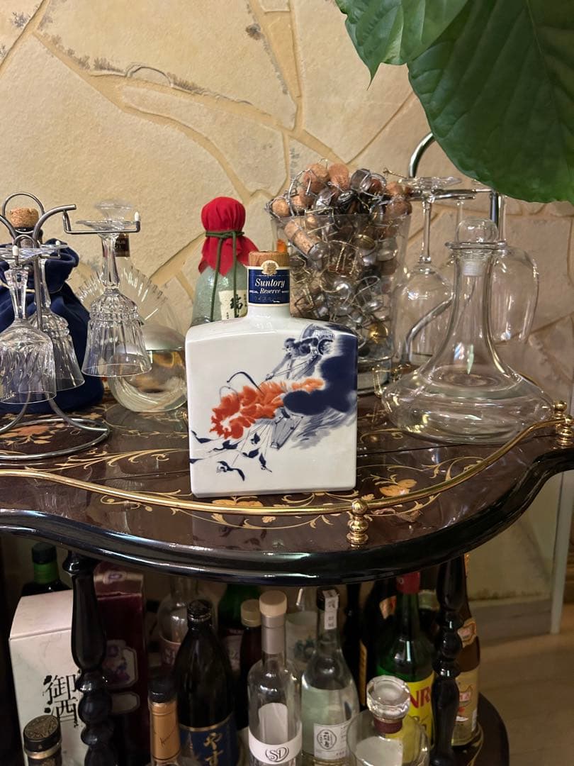 サントリー ウイスキー リザーブぎふ中部未来博覧会 陶器ボト