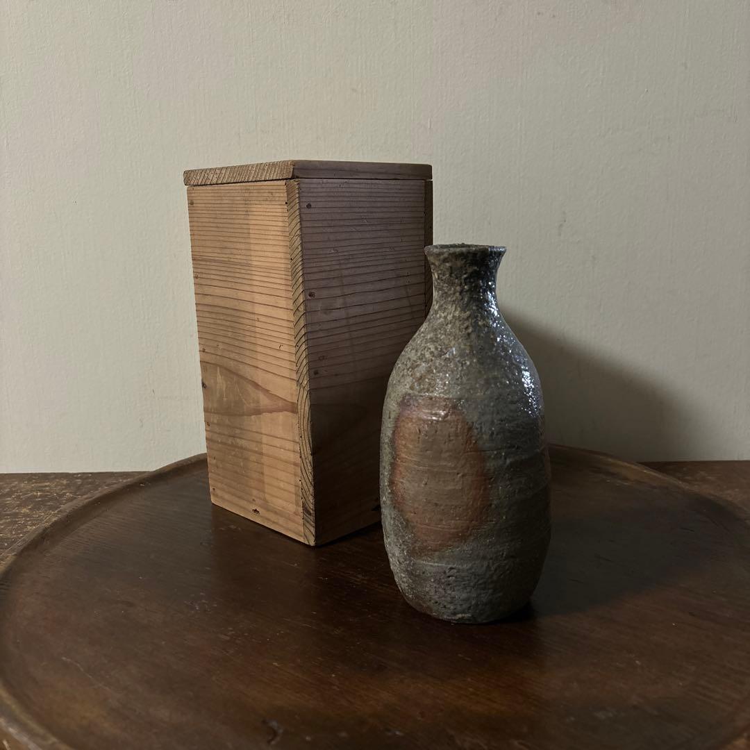 時代備前徳利 江戸後期頃 花入 アンティーク 古美術 伊万里 唐津 骨董 李朝