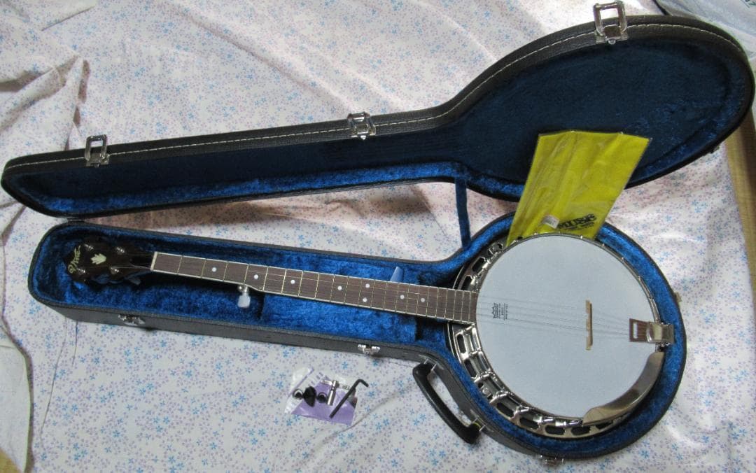 PIRLES バンジョー ハードケース付き PIRLES ピアレス 5弦バンジョー