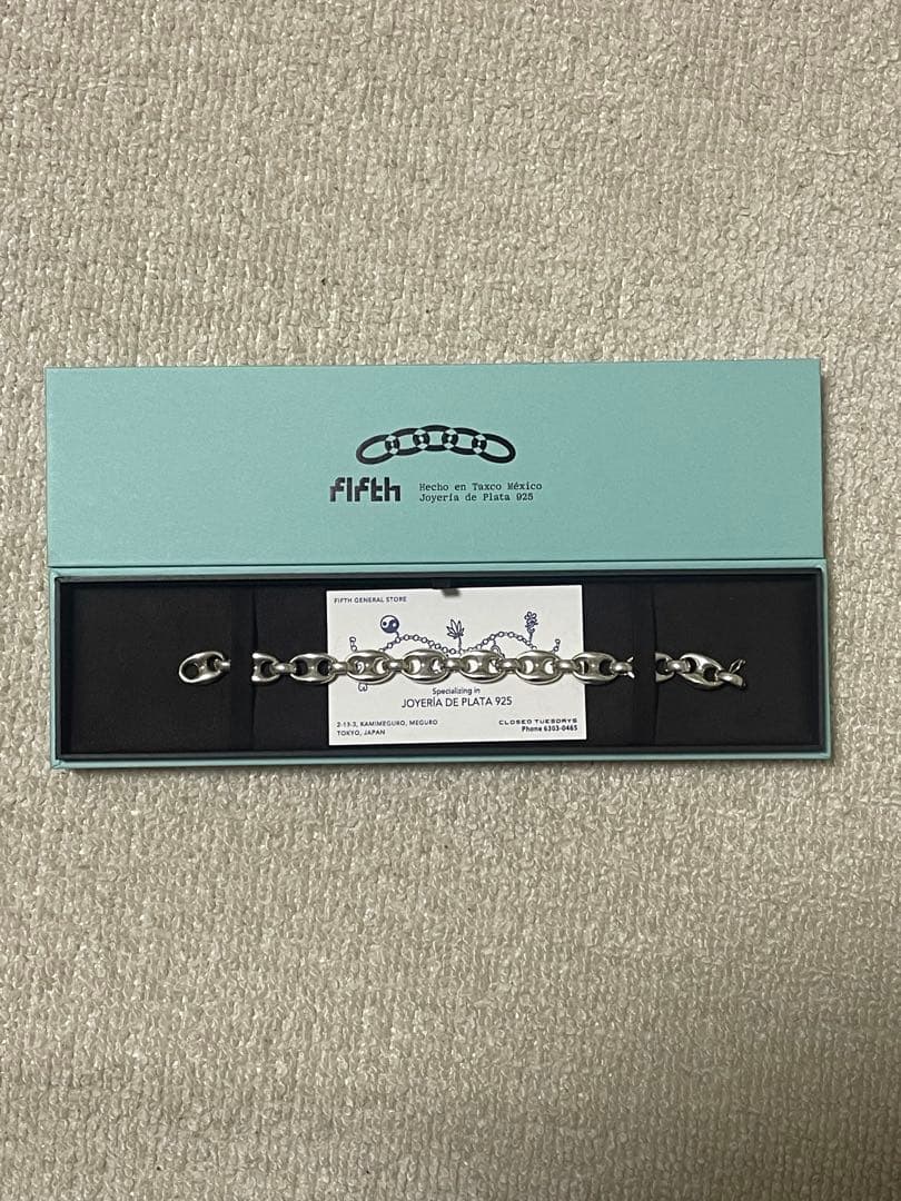 FIFTH GENERAL STORE シルバー925 チェーンブレスレット