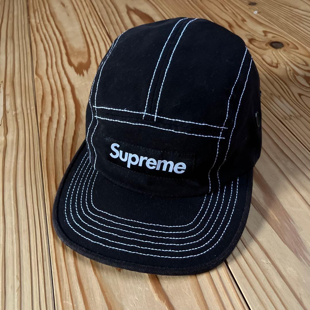 Supreme Field Camp Cap BLK モーガン蔵人ブラック