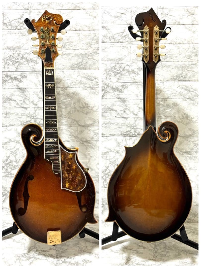 希少】BlueBell フラットマンドリン F-16 小坂部氏サイン ジャンク