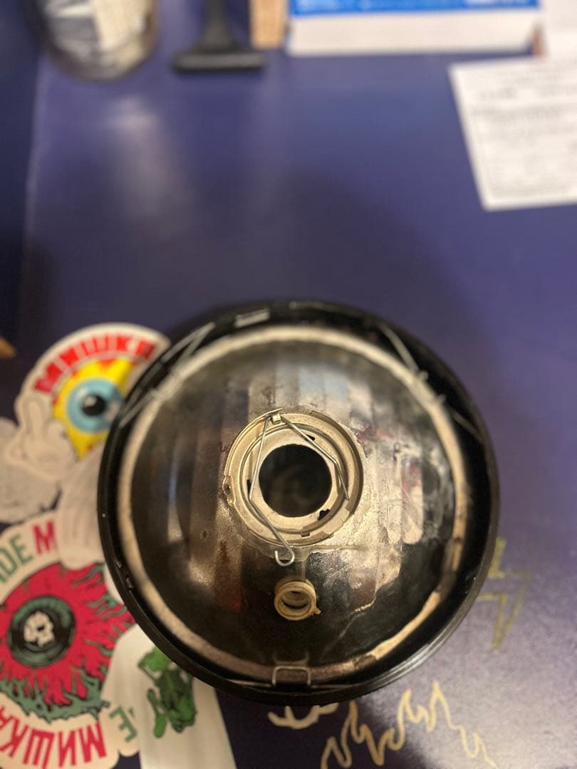 シビエ 160π凹みレンズ 当時物 CIBIE シビエ 凹み ヘッドライト 160φ