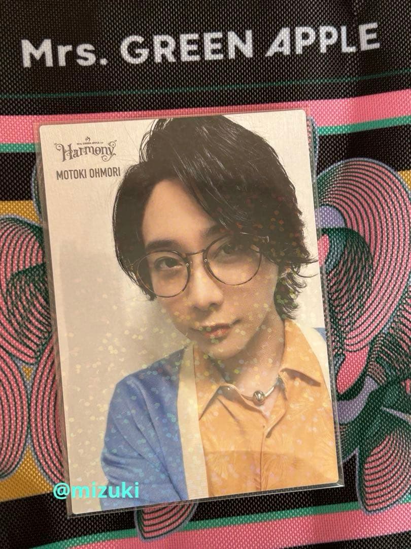 Mrs. GREEN APPLE 大森元貴 レア フォトカード フォトカ Mrs.GREEN