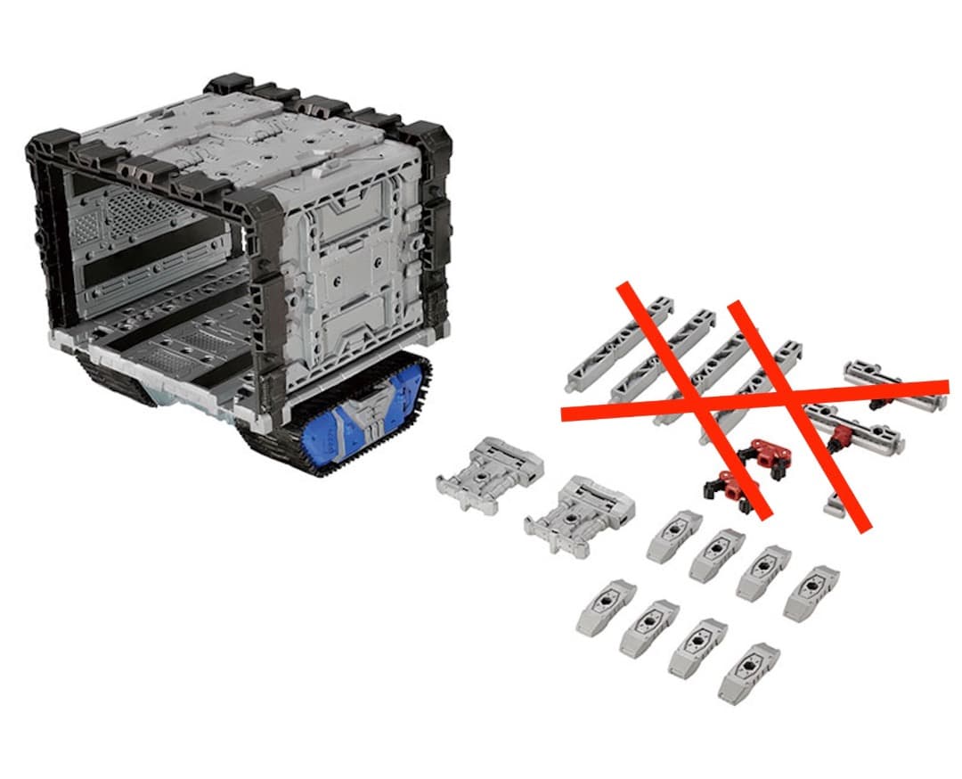 ダイアクロン　ポッドグランダー拡張ユニット　欠品あり