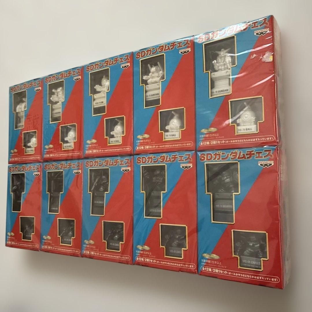 SDガンダムチェス全12種中10種