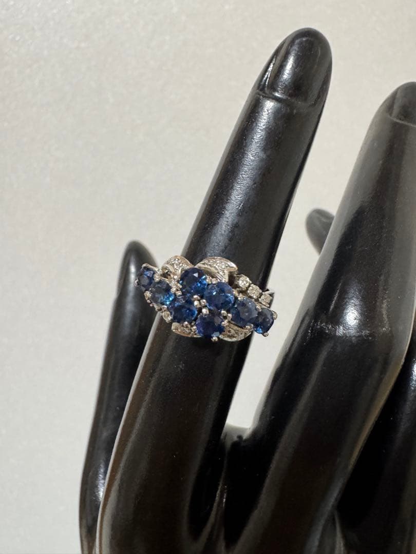 K14WG リング 重さ5.04g ホワイトゴールド14金 刻印あり