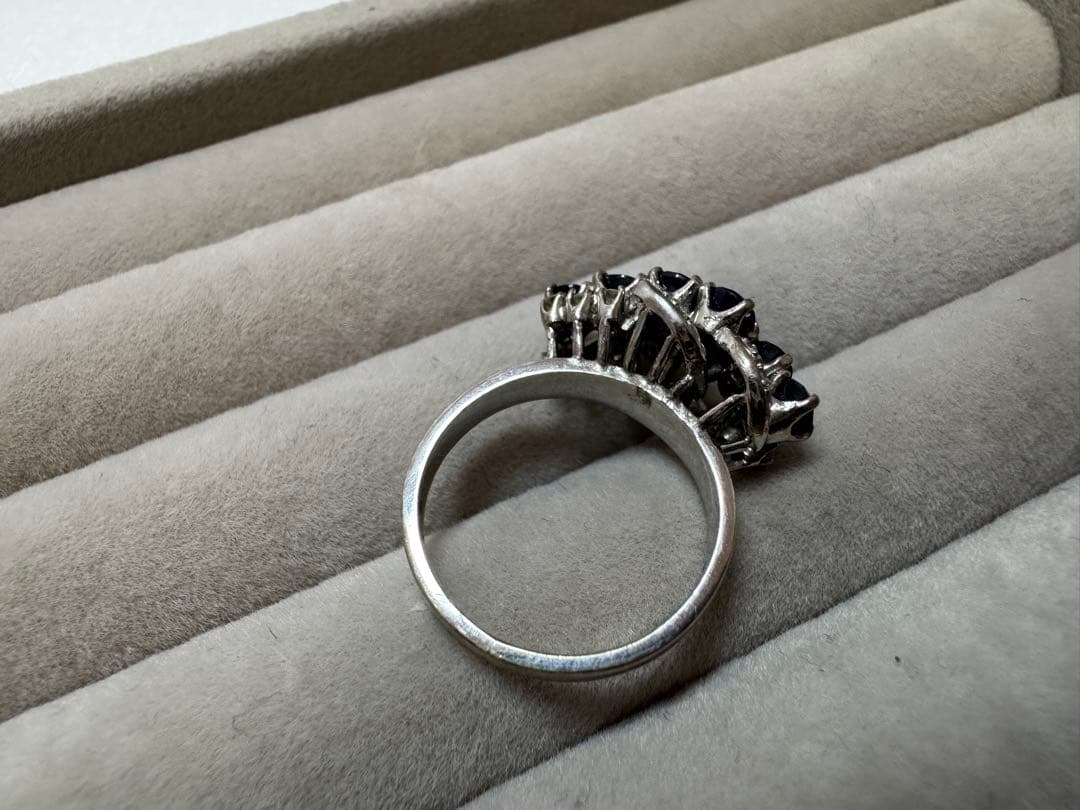 K14WG リング 重さ5.04g ホワイトゴールド14金 刻印あり