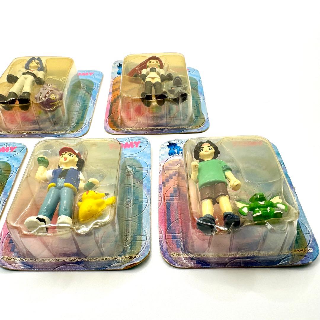 【未開封】ポケモン ミニブリスターコレクション 5体コンプ TOMY 当時物
