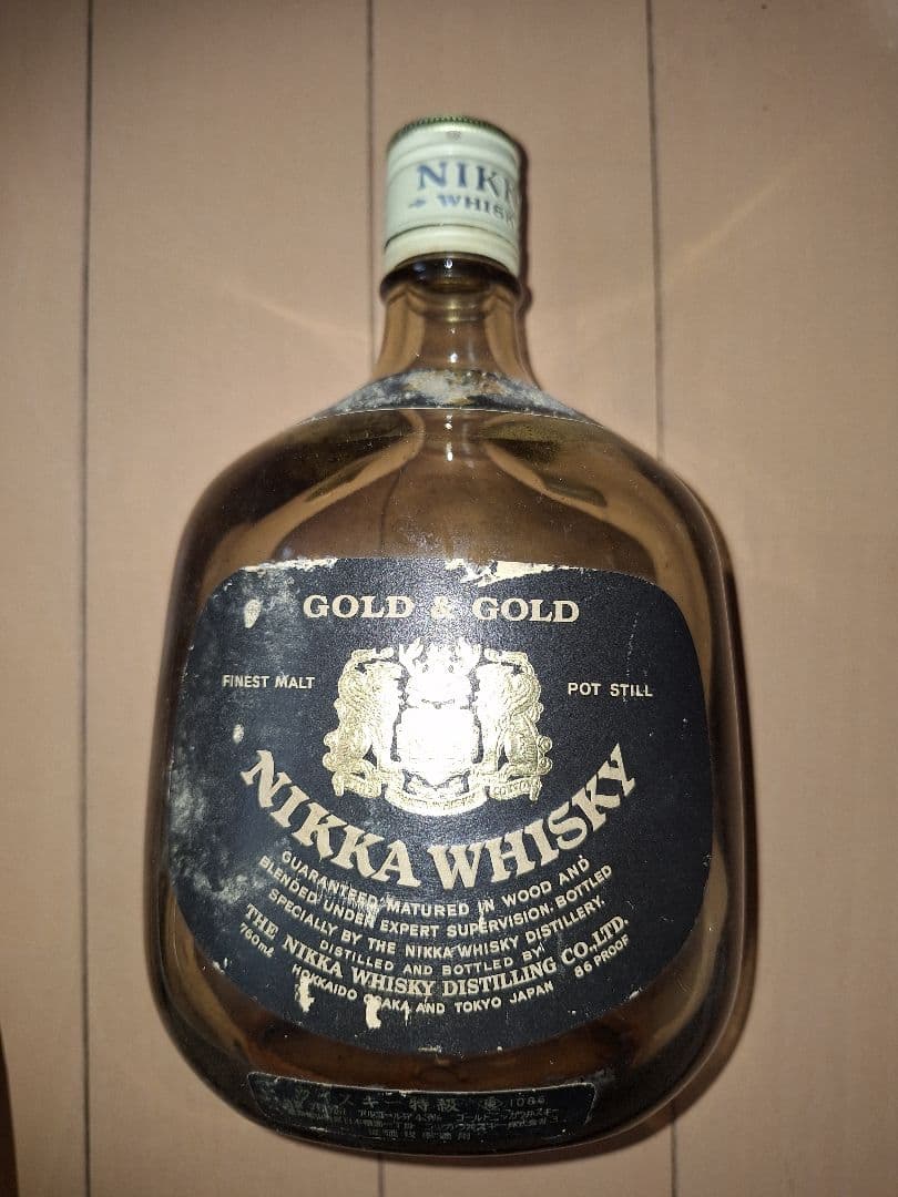 NIKKA GOLD & GOLD ウイスキー Nikka Gold & Gold Samurai | Old Liquor Company