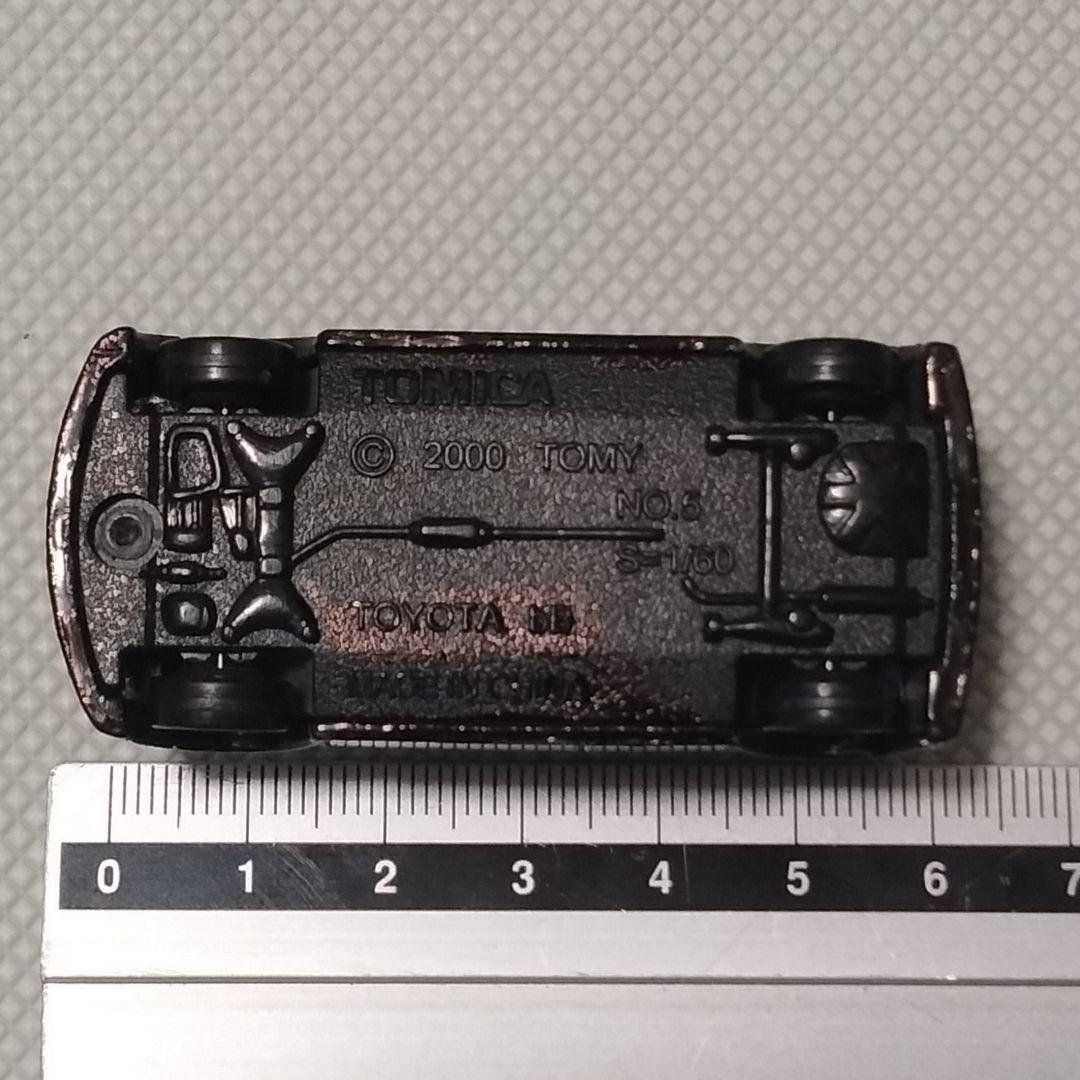 ☆商談中☆ 5256 トミカ 2000年 トヨタbB 1/60 塗装難ルースそ