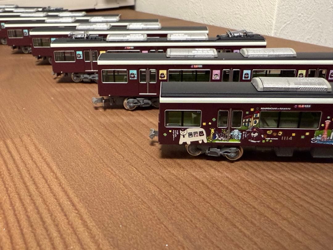 精密加工品)グリーンマックス 阪急1000系(コウペンちゃん神戸)｜精密