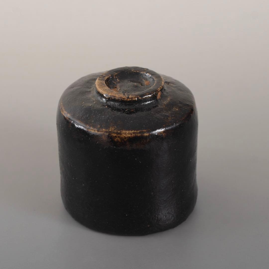 bluesky様専用 黒楽 筒茶碗 茶道具 古道具 アンティーク