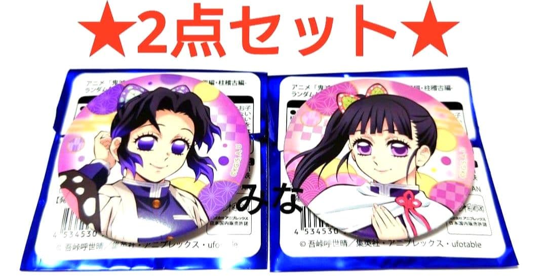 鬼滅の刃 全集中展 刀鍛冶の里 柱稽古 缶バッジ しのぶ カナヲ - メルカリ