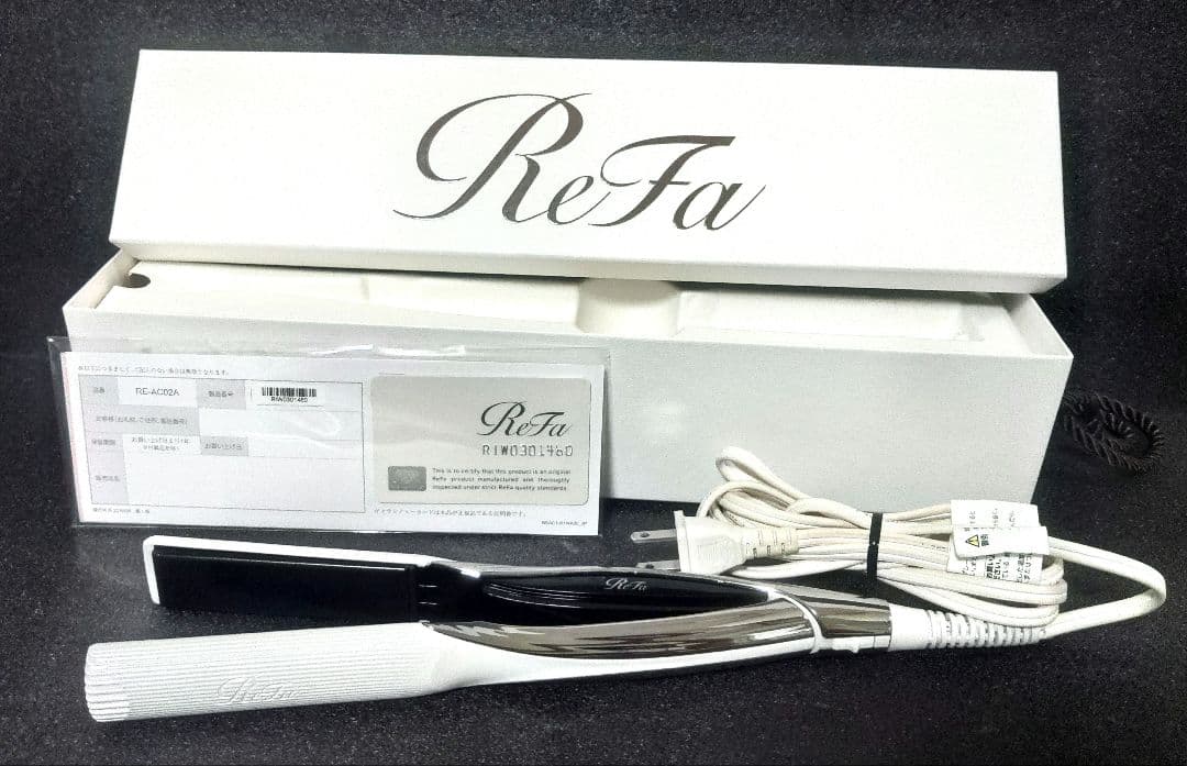 ReFa ストレートヘアアイロン ホワイト