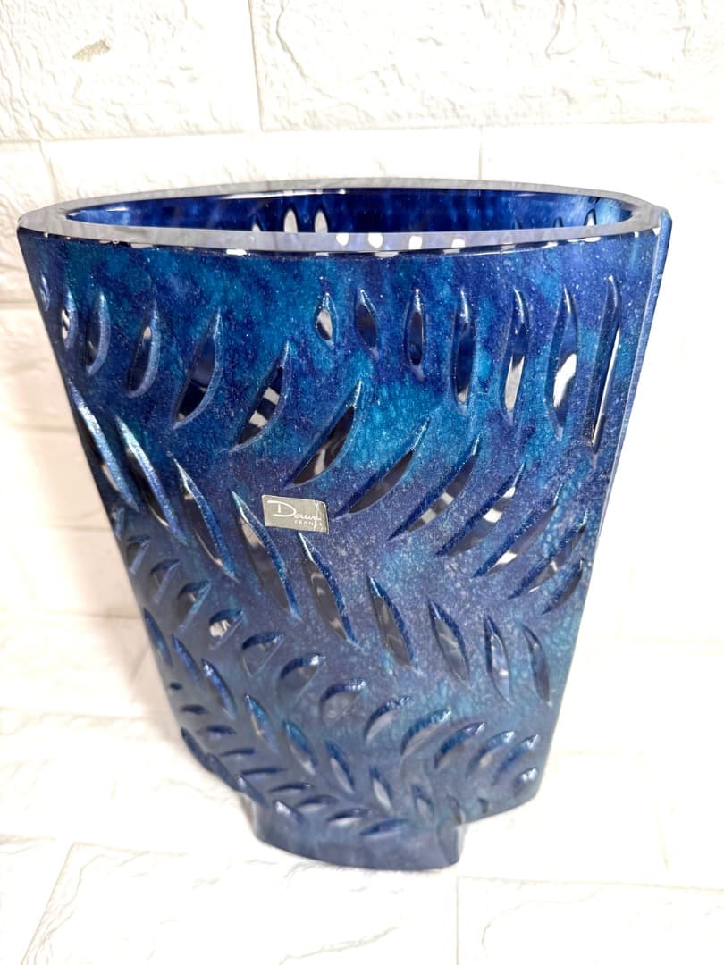 Daum France Vase “rhythms” ドーム リズム