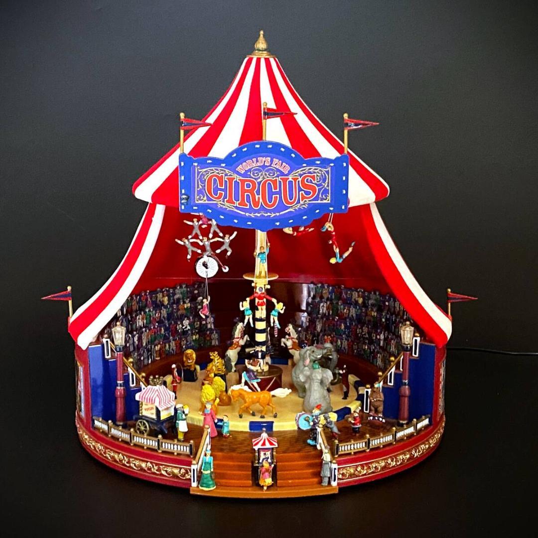 【レア】ミスタークリスマス★ワールドフェア ビッグトップ サーカス★オルゴール