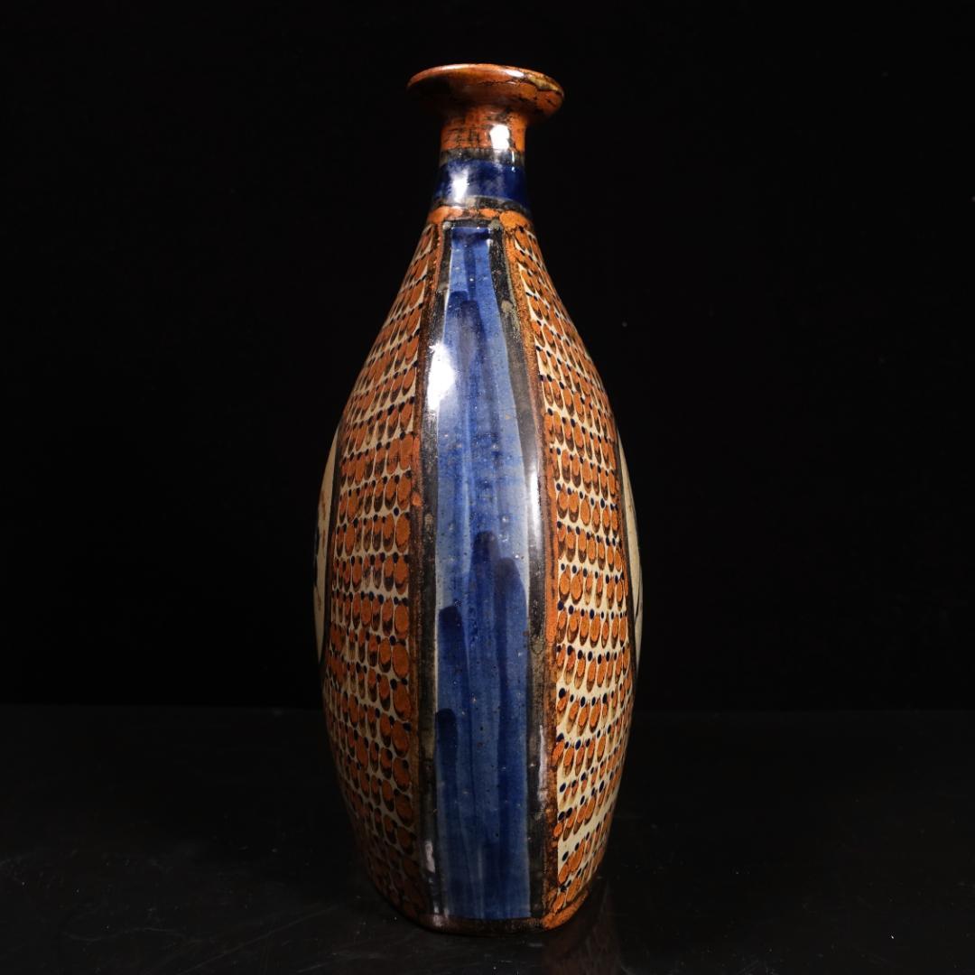 最終値下 ビンテージ トナラ焼 花瓶 メキシコ民芸 飾壷 置物