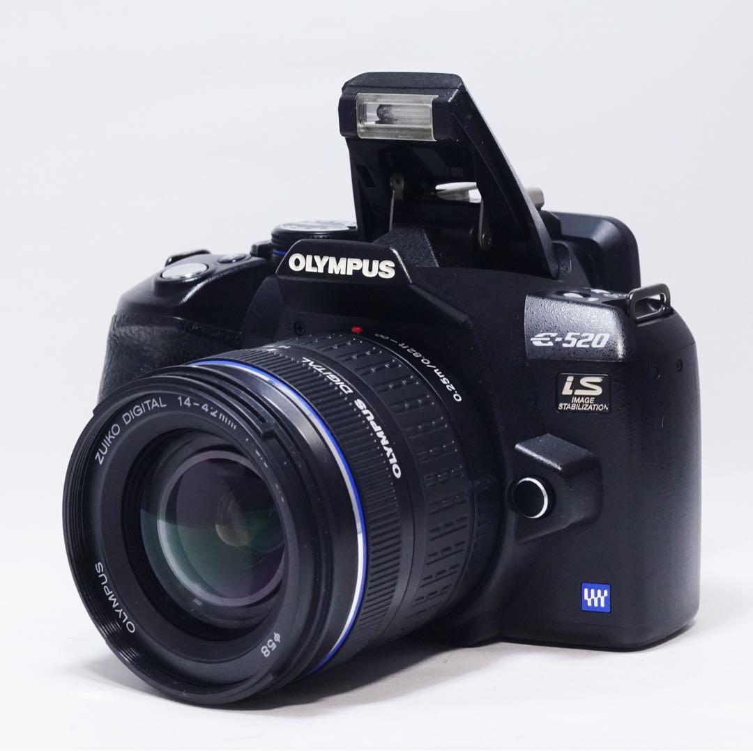 動作確認済 OLYMPUS E-520 14-42mm レンズセット