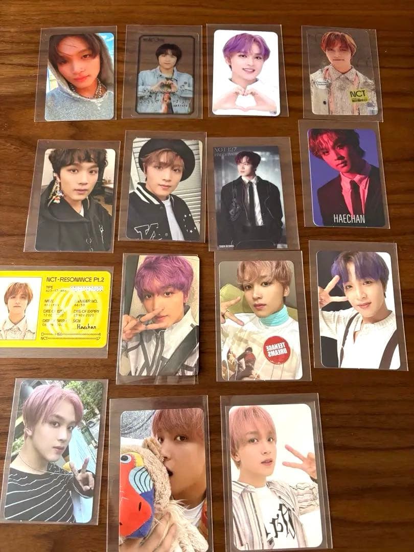 ヘチャン NCT 127 & NCT DREAM トレーディングカード15枚 - メルカリ