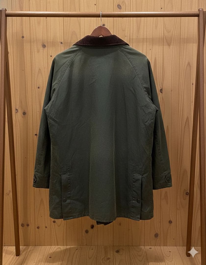 一発値下げ！、Barbour バブアー BEDALE SLセージ 希少サイズ44